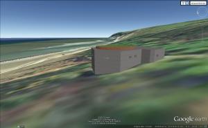 Google Earth model of the Reighton defences 